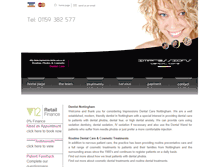 Tablet Screenshot of impressions-dental-care.co.uk